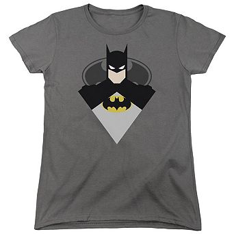 Batman Simple Bat Short Sleeve Womens T-shirt