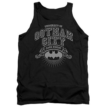 Batman University Of Gotham Adult Tank Top