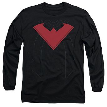Batman Nightwing Uniform 52 Long Sleeve Adult T-shirt