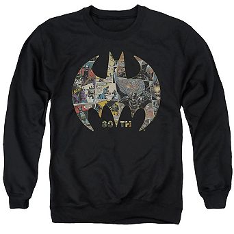 Batman Shield Adult Crewneck Sweatshirt