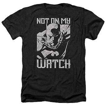 Batman Watch Adult Heather T-shirt