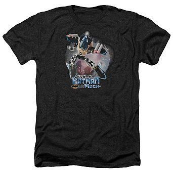 Batman Mech Adult Heather T-shirt