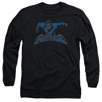 Batman Wing Of The Night Long Sleeve Adult T-shirt
