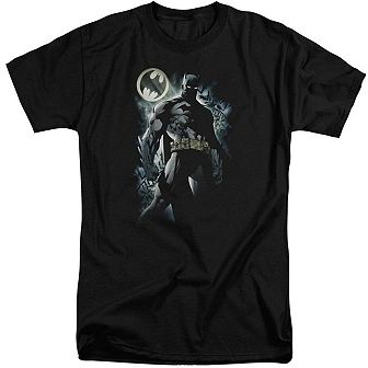 Batman The Knight Short Sleeve Adult Tall T-shirt
