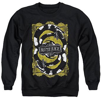 Beetlejuice We Got Worms Adult Crewneck Sweatshirt