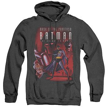 Batman Phantasm Cover Adult Heather Hoodie
