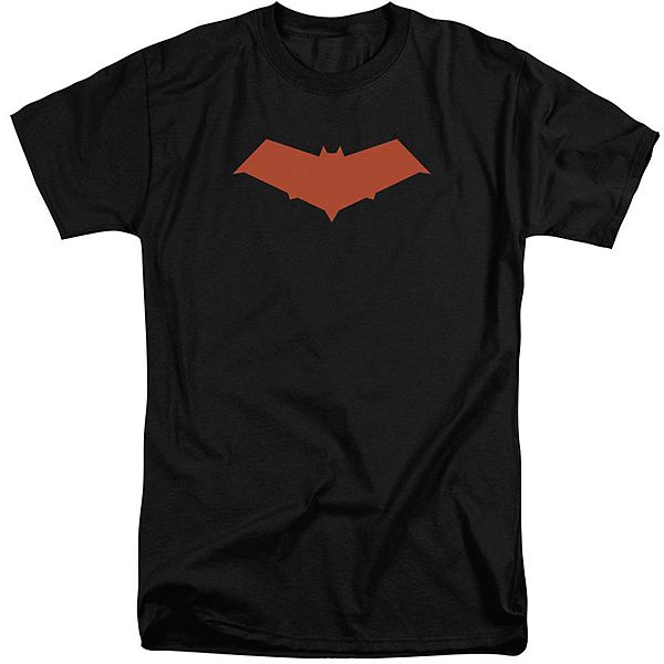 Batman Red Hood Short Sleeve Adult Tall T-shirt