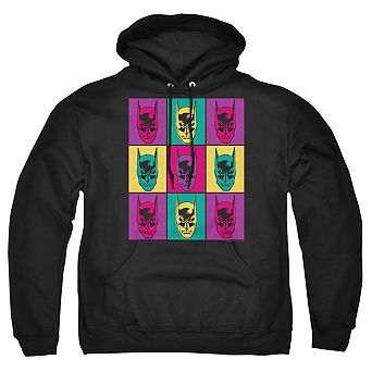 Batman Warhol Batman Adult Pull Over Hoodie