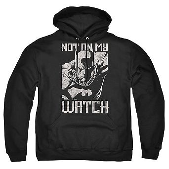 Batman Watch Adult Pull Over Hoodie