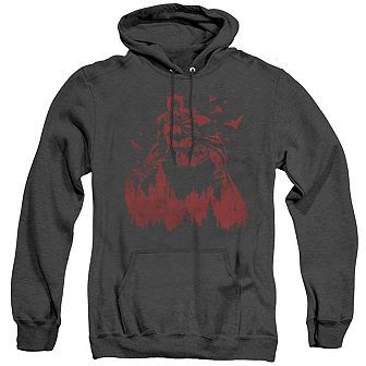 Batman Red Knight Adult Heather Hoodie