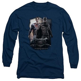 Batman V Superman Dawn Long Sleeve Adult T-shirt