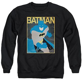 Batman Simple Bm Poster Adult Crewneck Sweatshirt