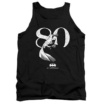 Batman 80 Wall Adult Tank Top