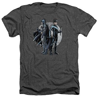 Batman Spotlight Adult Heather T-shirt