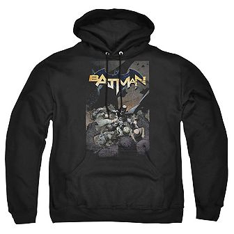 Batman One Adult Pull Over Hoodie