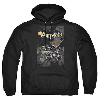 Batman One Adult Pull Over Hoodie