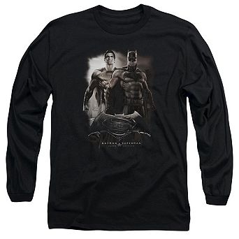 Batman V Superman Dawn Long Sleeve Adult T-shirt