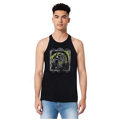 Beetlejuice Here Lies Adult Tank Top