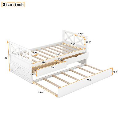 Merax Multi-functional Twin Size Daybed