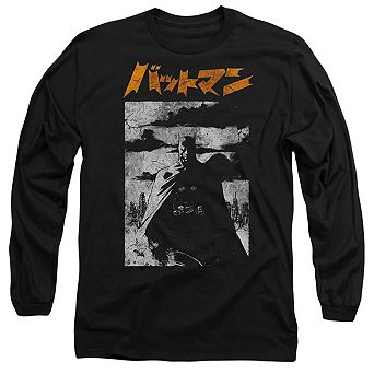 Batman Tokyo Shadows Long Sleeve Adult T-shirt