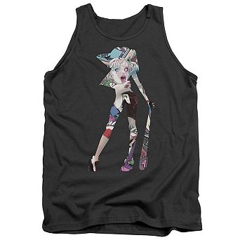 Batman Scene Inside Adult Tank Top