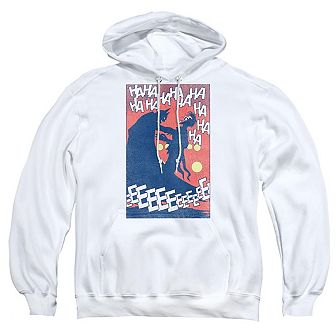 Batman Punchline Adult Pull Over Hoodie