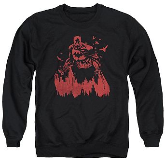 Batman Red Knight Adult Crewneck Sweatshirt