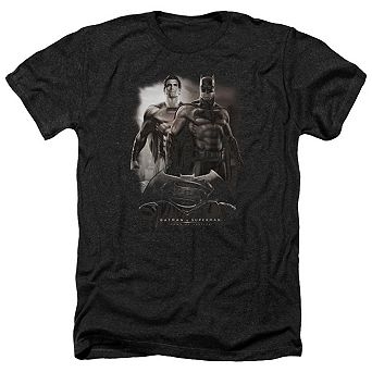 Batman V Superman Dawn Adult Heather T-shirt