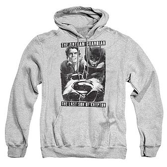 Batman V Superman Guardian V Son Adult Pull Over Hoodie