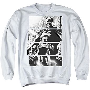 Batman Panels Adult Crewneck Sweatshirt