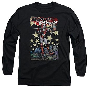 Batman Quinn One Long Sleeve Adult T-shirt