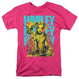 Birds Of Prey Harley Painted Short Sleeve Adult T-shirt