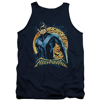 Batman Nightwing Moon Adult Tank Top