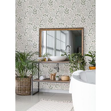 WallPops Mira Berry Peel and Stick Wallpaper