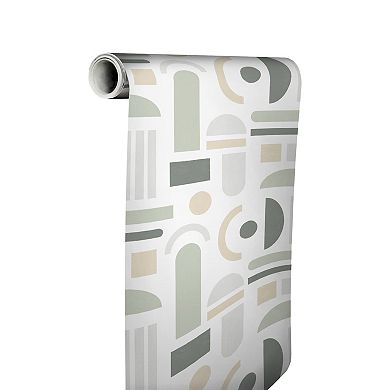 WallPops Wiles Terracotta Peel and Stick Wallpaper