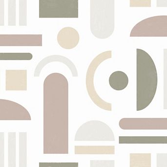 WallPops Wiles Terracotta Peel and Stick Wallpaper