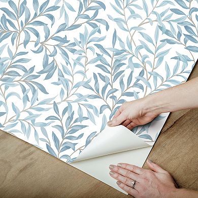 WallPops Terrace Vines Herb Green Peel and Stick Wallpaper