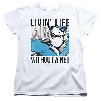 Batman Without A Net Short Sleeve Womens T-shirt