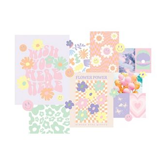 WallPops Flower Power Collage Wall Decals