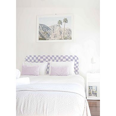 WallPops Groovy Checker Headboard Wall Decal