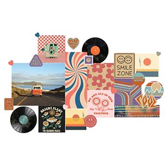 WallPops Retro Collage Wall Decals