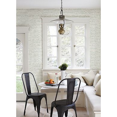 WallPops Kylver Seafoam Peel and Stick Wallpaper