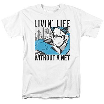 Batman Without A Net Short Sleeve Adult T-shirt