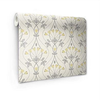 WallPops Wilder Scandinavian Botanical Peel and Stick Wallpaper