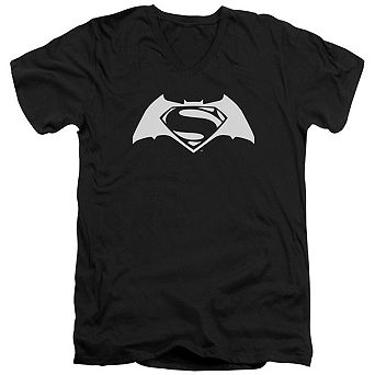 Batman V Superman Simple Logo Short Sleeve T-shirt