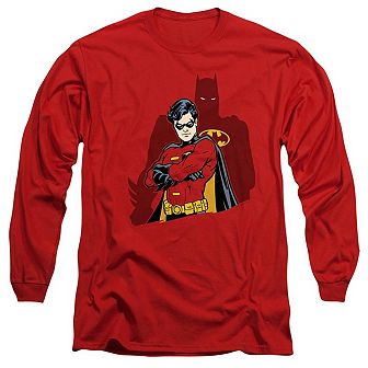 Batman Wingman Long Sleeve Adult T-shirt