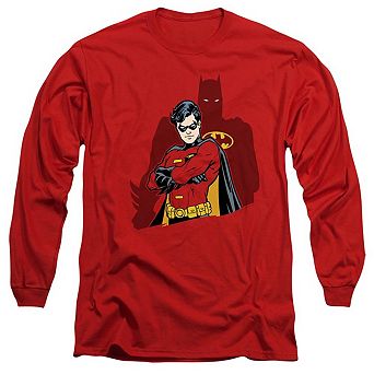 Batman Wingman Long Sleeve Adult T-shirt