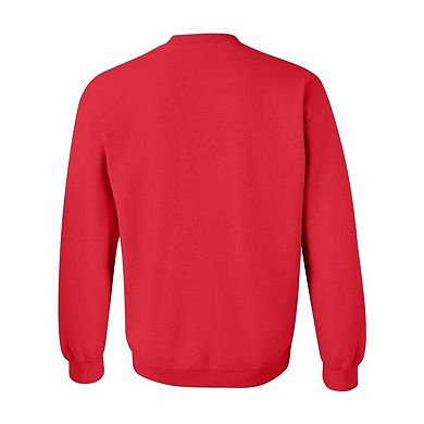 Batman V Superman Silhouette Fight Adult Crewneck Sweatshirt