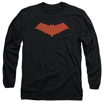 Batman Red Hood Long Sleeve Adult T-shirt