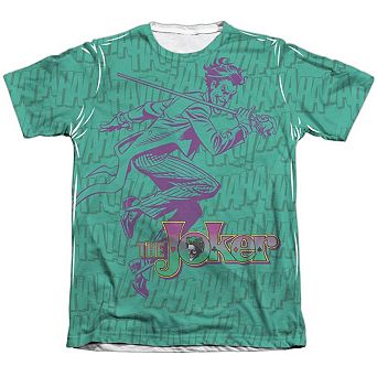 Batman Merriment Adult 65/35 Poly/cotton Short Sleeve T-shirt
